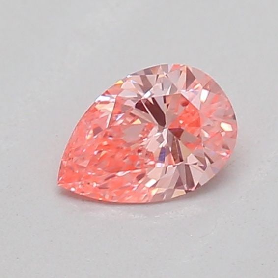 Loose Diamond - PEAR 0.22ct Fancy Vivid Pink VS2: Loose Diamond - PEAR 0.22ct Fancy Vivid Pink VS2 Source: This is a real non-mined Diamond that has been grown in a lab Shape: PEAR Carats: 0.22 Color: Fancy Vivid Pink Certification: IGI Video: