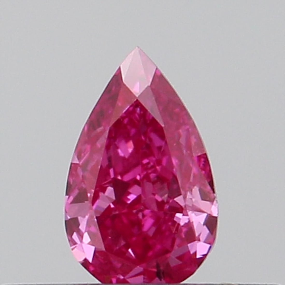 Loose Diamond - PEAR 0.2ct Fancy Intense Pink VS2: Loose Diamond - PEAR 0.2ct Fancy Intense Pink VS2 Source: This is a real non-mined Diamond that has been grown in a lab Shape: PEAR Carats: 0.2 Color: Fancy Intense Pink Certification: NONE Video: