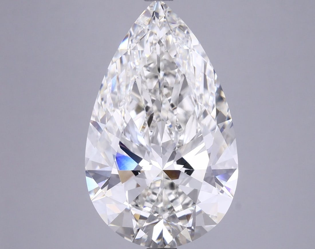 Loose Diamond - PEAR 5.55ct G VVS2: Loose Diamond - PEAR 5.55ct G VVS2 Source: This is a real non-mined Diamond that has been grown in a lab Shape: PEAR Carats: 5.55 Color: G Clarity: VVS2 Certification: IGI Video: