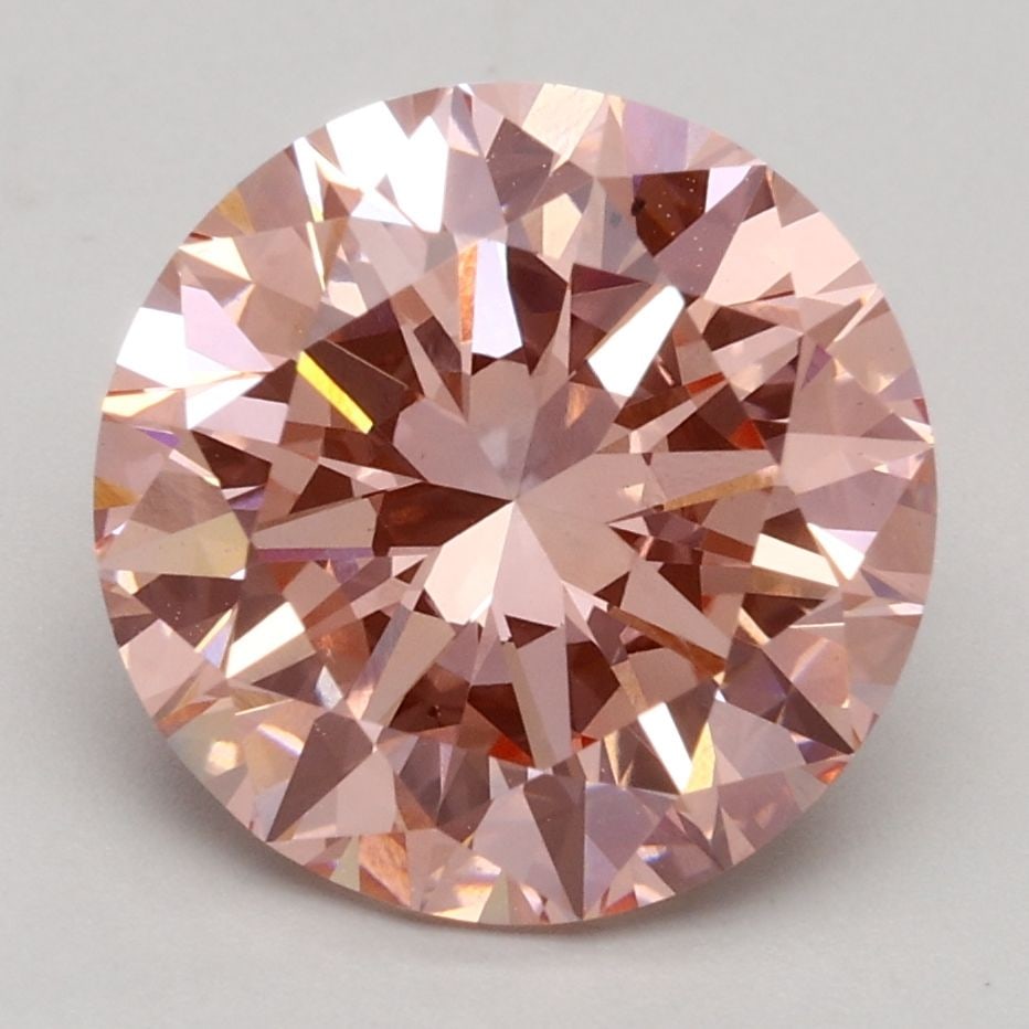 Loose Diamond - ROUND 3.0ct Fancy Intense Pink VS2: Loose Diamond - ROUND 3.0ct Fancy Intense Pink VS2 Source: This is a real non-mined Diamond that has been grown in a lab Shape: ROUND Carats: 3.0 Color: Fancy Intense Pink Certification: IGI Video: