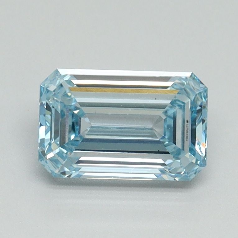 Loose Diamond - EMERALD 1.04ct Fancy Intense Blue VS1: Loose Diamond - EMERALD 1.04ct Fancy Intense Blue VS1 Source: This is a real non-mined Diamond that has been grown in a lab Shape: EMERALD Carats: 1.04 Color: Fancy Intense Blue Certification: IGI Vid