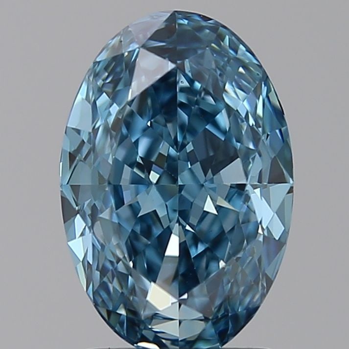 Loose Diamond - OVAL 2.02ct Blue VVS2: Loose Diamond - OVAL 2.02ct Blue VVS2 Source: This is a real non-mined Diamond that has been grown in a lab Shape: OVAL Carats: 2.02 Color: Blue Certification: NONE Video: