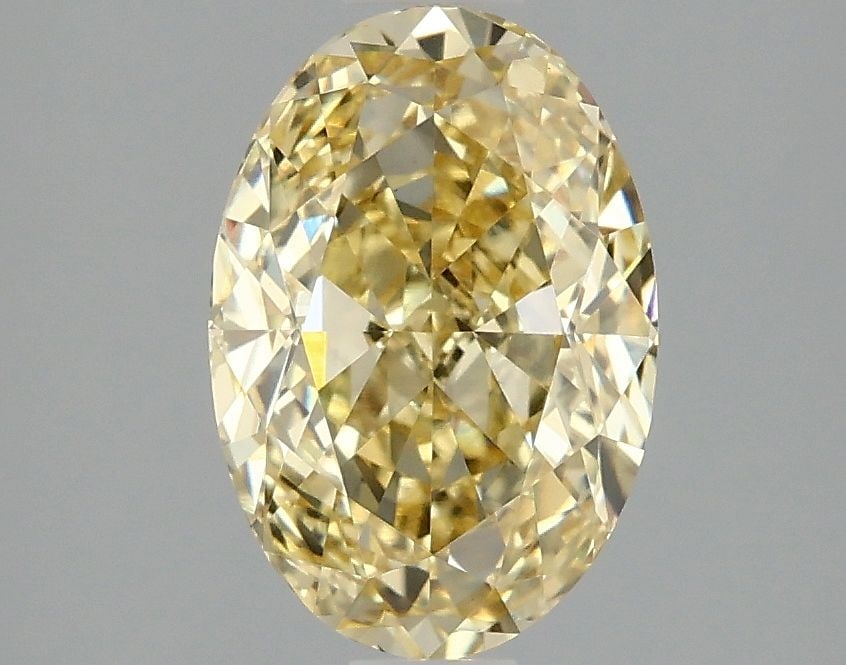 Loose Diamond - OVAL 2.05ct Fancy Intense Yellow VS1: Loose Diamond - OVAL 2.05ct Fancy Intense Yellow VS1 Source: This is a real non-mined Diamond that has been grown in a lab Shape: OVAL Carats: 2.05 Color: Fancy Intense Yellow Certification: IGI Video
