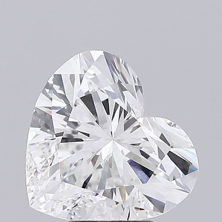 Loose Diamond - HEART 5.08ct E VVS1: Loose Diamond - HEART 5.08ct E VVS1 Source: This is a real non-mined Diamond that has been grown in a lab Shape: HEART Carats: 5.08 Color: E Clarity: VVS1 Certification: IGI Video: