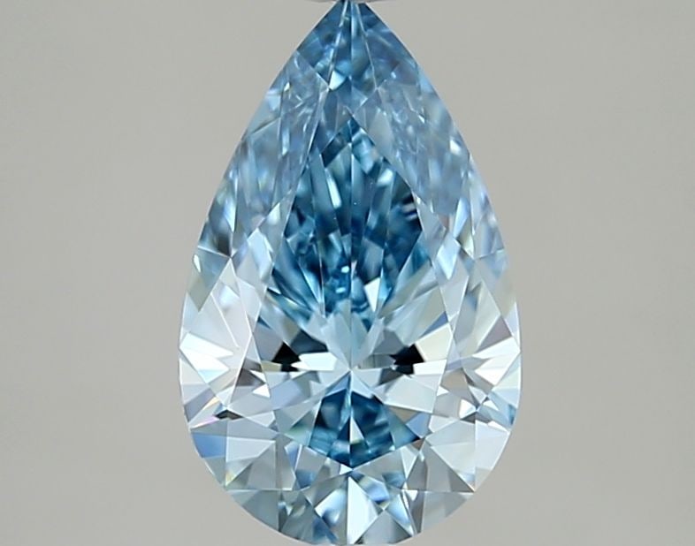Loose Diamond - PEAR 1.51ct Fancy Vivid Blue VVS2: Loose Diamond - PEAR 1.51ct Fancy Vivid Blue VVS2 Source: This is a real non-mined Diamond that has been grown in a lab Shape: PEAR Carats: 1.51 Color: Fancy Vivid Blue Certification: IGI Video: