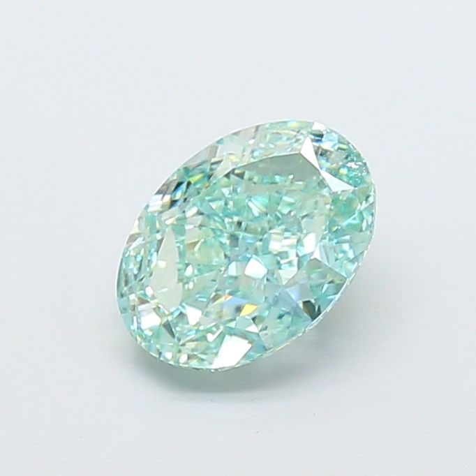 Loose Diamond - OVAL 2.09ct Fancy Vivid Green VVS1: Loose Diamond - OVAL 2.09ct Fancy Vivid Green VVS1 Source: This is a real non-mined Diamond that has been grown in a lab Shape: OVAL Carats: 2.09 Color: Fancy Vivid Green Certification: IGI Video: