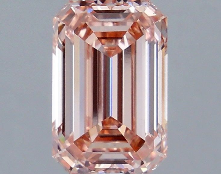 Loose Diamond - EMERALD 2.71ct Fancy Intense Pink VS2: Loose Diamond - EMERALD 2.71ct Fancy Intense Pink VS2 Source: This is a real non-mined Diamond that has been grown in a lab Shape: EMERALD Carats: 2.71 Color: Fancy Intense Pink Certification: IGI Vid