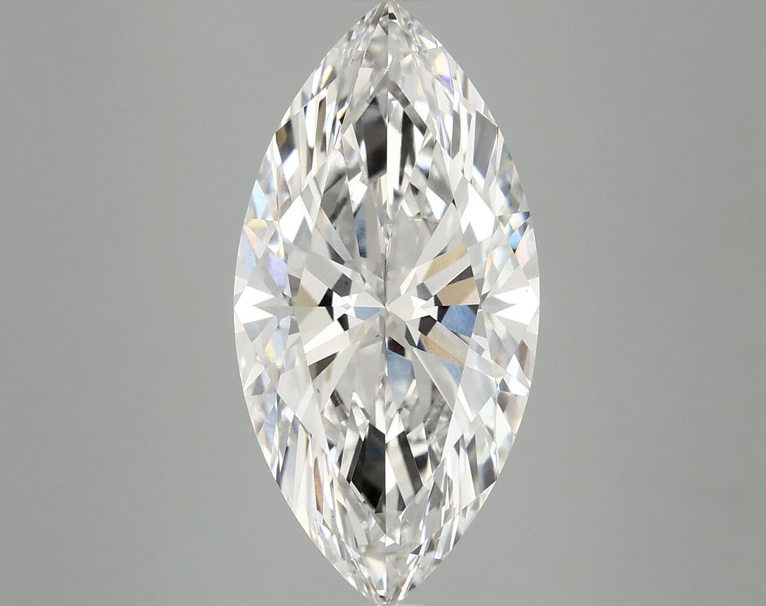 Loose Diamond - MARQUISE 5.02ct F VS1: Loose Diamond - MARQUISE 5.02ct F VS1 Source: This is a real non-mined Diamond that has been grown in a lab Shape: MARQUISE Carats: 5.02 Color: F Clarity: VS1 Certification: IGI Video: