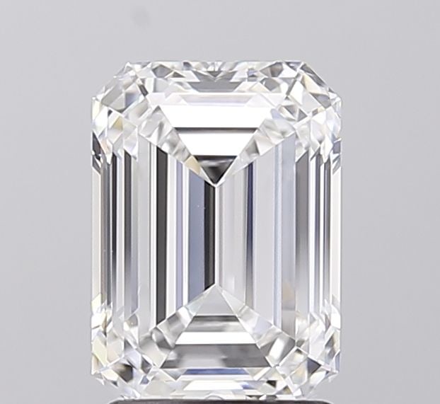 Loose Diamond - EMERALD 2.05ct D VVS1: Loose Diamond - EMERALD 2.05ct D VVS1 Source: This is a real non-mined Diamond that has been grown in a lab Shape: EMERALD Carats: 2.05 Color: D Clarity: VVS1 Certification: IGI Video: