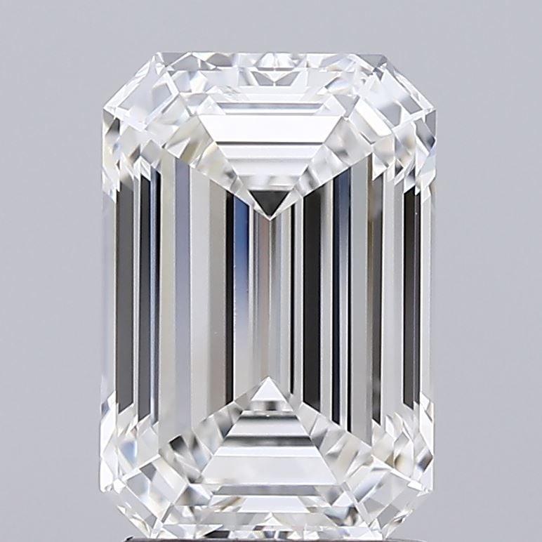 Loose Diamond - EMERALD 2.02ct E VVS1: Loose Diamond - EMERALD 2.02ct E VVS1 Source: This is a real non-mined Diamond that has been grown in a lab Shape: EMERALD Carats: 2.02 Color: E Clarity: VVS1 Certification: IGI Video: