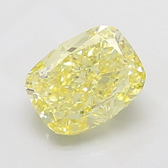 Loose Diamond - CUSHION MODIFIED 2.15ct Fancy Intense Yellow VS1: Loose Diamond - CUSHION MODIFIED 2.15ct Fancy Intense Yellow VS1 Source: This is a real non-mined Diamond that has been grown in a lab Shape: CUSHION MODIFIED Carats: 2.15 Color: Fancy Intense Yellow 