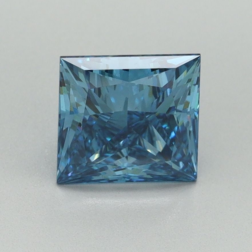 Loose Diamond - PRINCESS 1.52ct Fancy Vivid Blue VS1: Loose Diamond - PRINCESS 1.52ct Fancy Vivid Blue VS1 Source: This is a real non-mined Diamond that has been grown in a lab Shape: PRINCESS Carats: 1.52 Color: Fancy Vivid Blue Certification: IGI