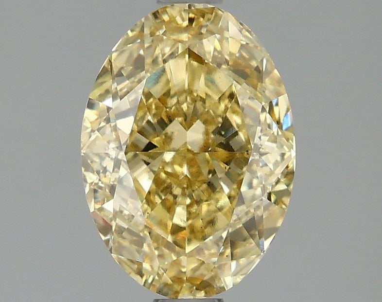 Loose Diamond - OVAL 2.06ct Fancy Intense Yellow VS2: Loose Diamond - OVAL 2.06ct Fancy Intense Yellow VS2 Source: This is a real non-mined Diamond that has been grown in a lab Shape: OVAL Carats: 2.06 Color: Fancy Intense Yellow Certification: IGI Video