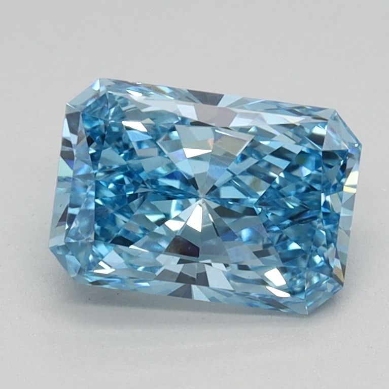 Loose Diamond - RADIANT 1.05ct Fancy Vivid Blue VS1: Loose Diamond - RADIANT 1.05ct Fancy Vivid Blue VS1 Source: This is a real non-mined Diamond that has been grown in a lab Shape: RADIANT Carats: 1.05 Color: Fancy Vivid Blue Certification: IGI Video: