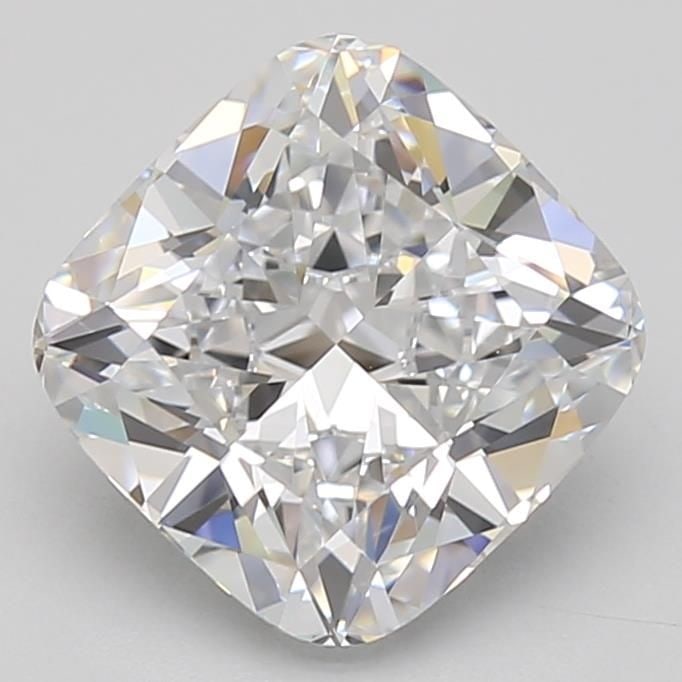Loose Diamond - CUSHION BRILLIANT 2.7ct D IF: Loose Diamond - CUSHION BRILLIANT 2.7ct D IF Source: This is a real non-mined Diamond that has been grown in a lab Shape: CUSHION BRILLIANT Carats: 2.7 Color: D Clarity: IF Certification: GIA Video: