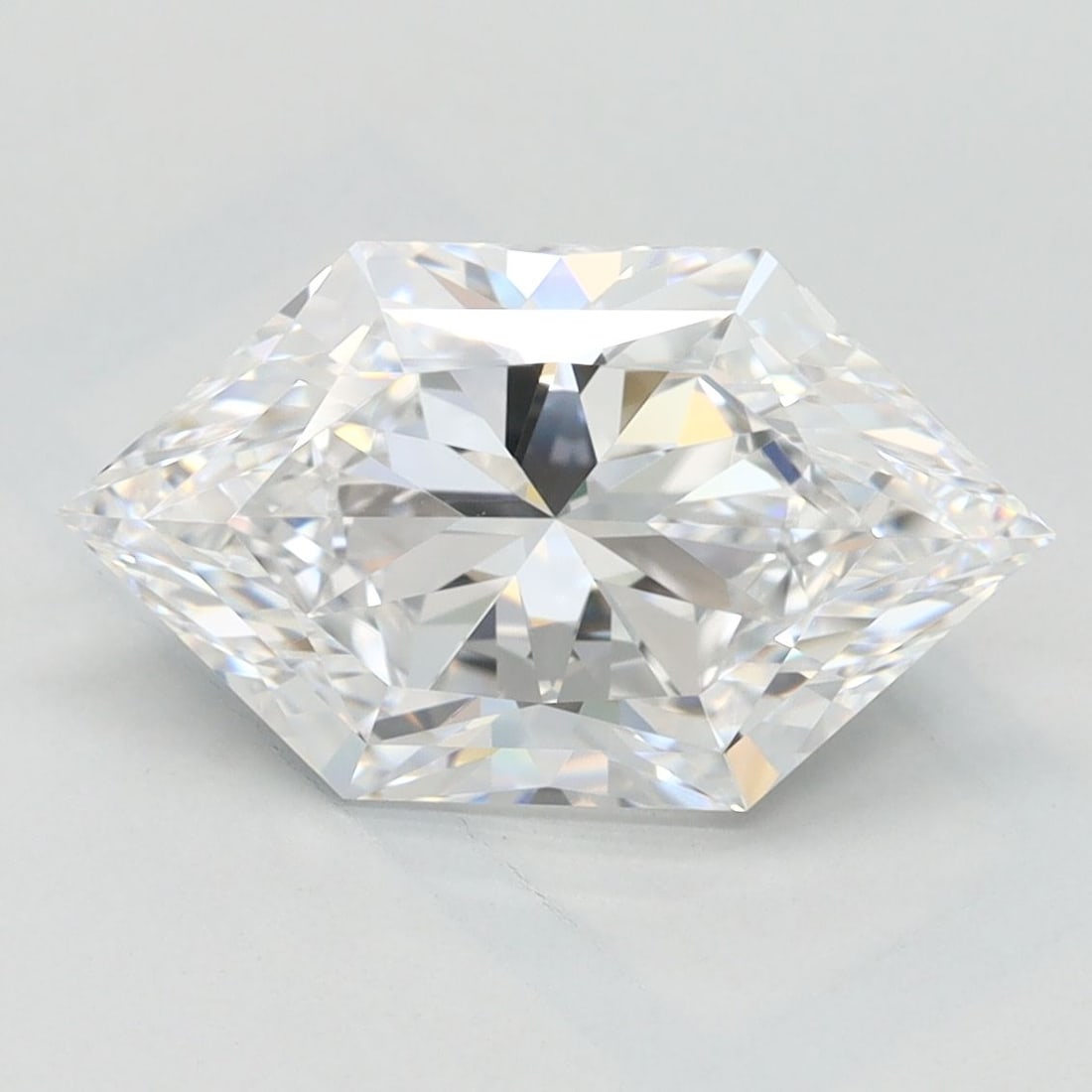 Loose Diamond - HEXAGONAL 2.32ct D IF: Loose Diamond - HEXAGONAL 2.32ct D IF Source: This is a real non-mined Diamond that has been grown in a lab Shape: HEXAGONAL Carats: 2.32 Color: D Clarity: IF Certification: IGI Video: