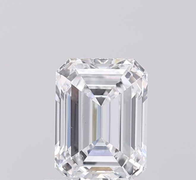 Loose Diamond - EMERALD 1.05ct D VVS1: Loose Diamond - EMERALD 1.05ct D VVS1 Source: This is a real non-mined Diamond that has been grown in a lab Shape: EMERALD Carats: 1.05 Color: D Clarity: VVS1 Certification: IGI Video: