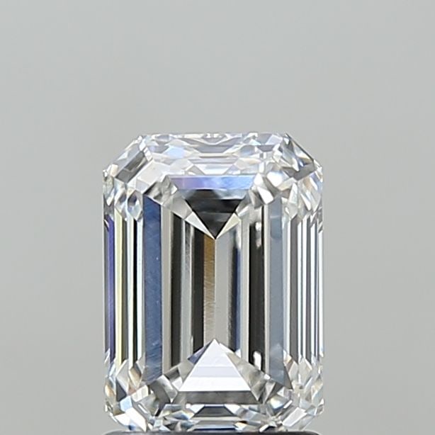 Loose Diamond - EMERALD 1.59ct F VS1: Loose Diamond - EMERALD 1.59ct F VS1 Source: This is a real non-mined Diamond that has been grown in a lab Shape: EMERALD Carats: 1.59 Color: F Clarity: VS1 Certification: IGI Video: