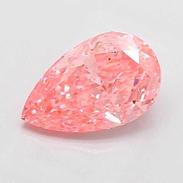 Loose Diamond - PEAR 2.21ct Fancy Vivid Pink VS2: Loose Diamond - PEAR 2.21ct Fancy Vivid Pink VS2 Source: This is a real non-mined Diamond that has been grown in a lab Shape: PEAR Carats: 2.21 Color: Fancy Vivid Pink Certification: IGI Additional im