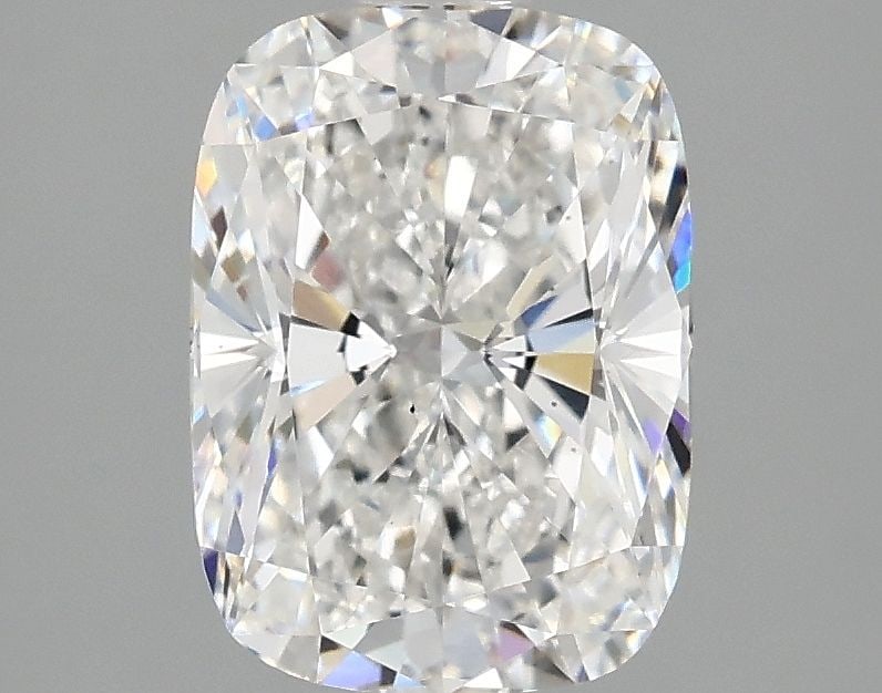 Loose Diamond - CUSHION MODIFIED 2.1ct D VS2: Loose Diamond - CUSHION MODIFIED 2.1ct D VS2 Source: This is a real non-mined Diamond that has been grown in a lab Shape: CUSHION MODIFIED Carats: 2.1 Color: D Clarity: VS2 Certification: IGI Video: