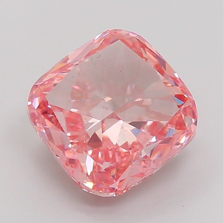 Loose Diamond - CUSHION MODIFIED 5.01ct Fancy Intense Pink VS2: Loose Diamond - CUSHION MODIFIED 5.01ct Fancy Intense Pink VS2 Source: This is a real non-mined Diamond that has been grown in a lab Shape: CUSHION MODIFIED Carats: 5.01 Color: Fancy Intense Pink Cert