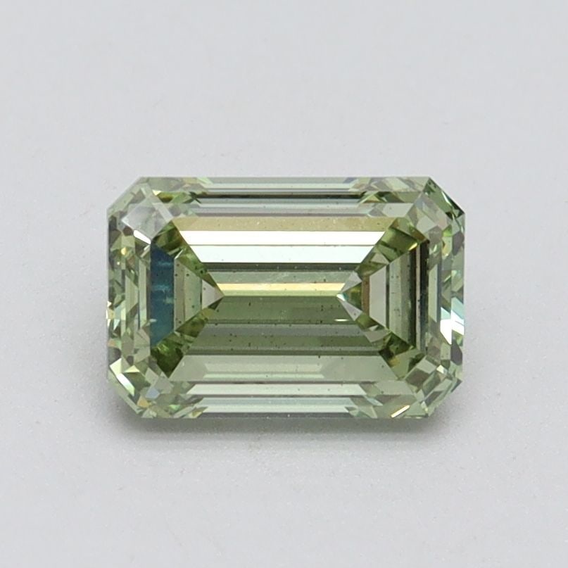 Loose Diamond - EMERALD 1.02ct Fancy Intense Green VS2: Loose Diamond - EMERALD 1.02ct Fancy Intense Green VS2 Source: This is a real non-mined Diamond that has been grown in a lab Shape: EMERALD Carats: 1.02 Color: Fancy Intense Green Certification: IGI V