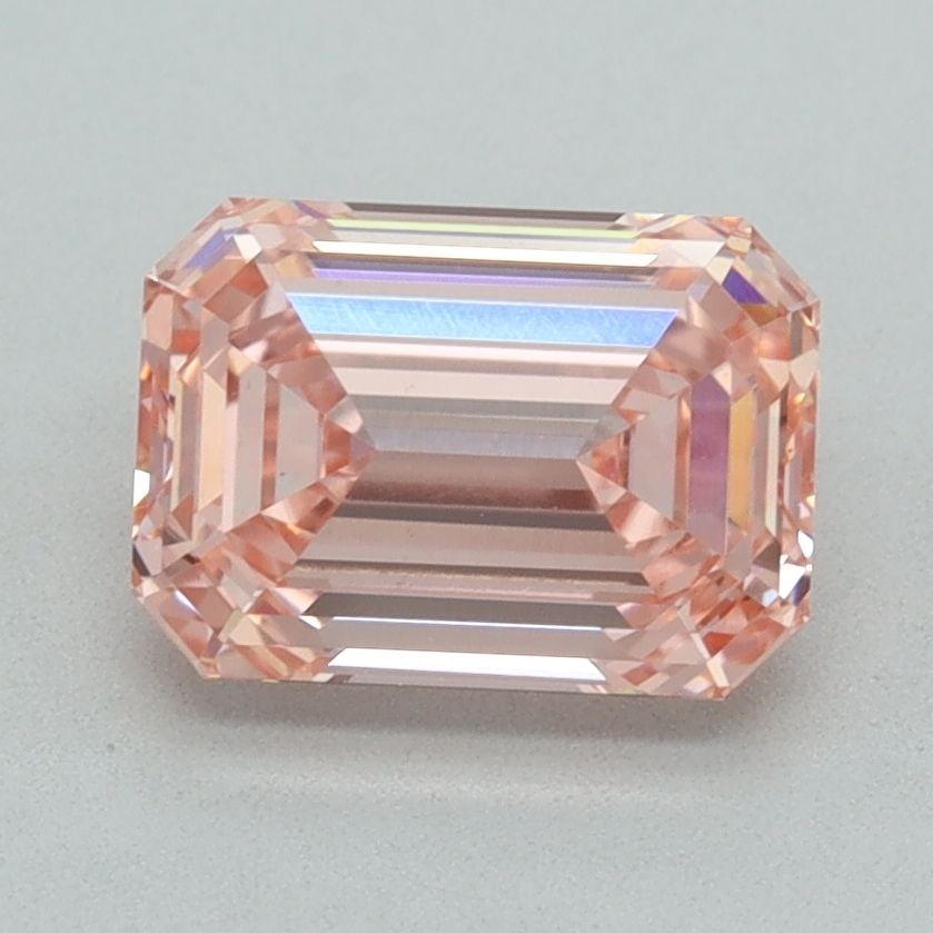 Loose Diamond - EMERALD 2.04ct Fancy Intense Pink VVS2: Loose Diamond - EMERALD 2.04ct Fancy Intense Pink VVS2 Source: This is a real non-mined Diamond that has been grown in a lab Shape: EMERALD Carats: 2.04 Color: Fancy Intense Pink Certification: IGI Vi