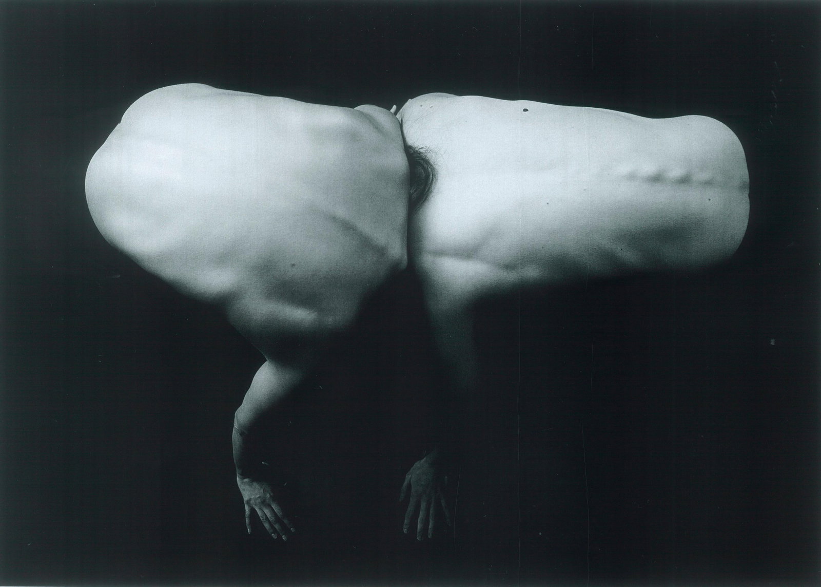 Zwei by Kseniya Vashchenko Black and White Photography Ed. of 7 31 x 39: Zwei by Kseniya Vashchenko Black and White Photography Ed. of 7 31 x 39 "Zwei" is an evocative black and white photography piece by Kseniya Vashchenko, measuring 31" x 39". Created in 2021, this digit