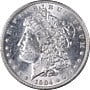 1904-O Morgan Silver Dollar PCGS MS63 Blast White Uncirculated: 1904-O Morgan Silver Dollar PCGS MS63 Blast White Uncirculated This stunning 1904-O Morgan Silver Dollar is certified by PCGS with a grade of MS63, showcasing superb eye appeal and a captivating blast