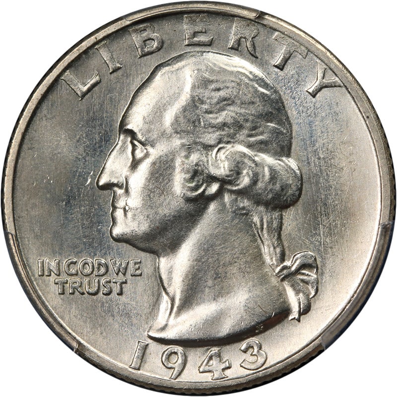 1943-S Washington Quarter PCGS MS65 Silver Strong Strike Uncirculated: 1943-S Washington Quarter PCGS MS65 Silver Strong Strike Uncirculated This 1943-S Washington Quarter, certified by PCGS as MS65, showcases superb eye appeal with remarkable luster and a strong strike.