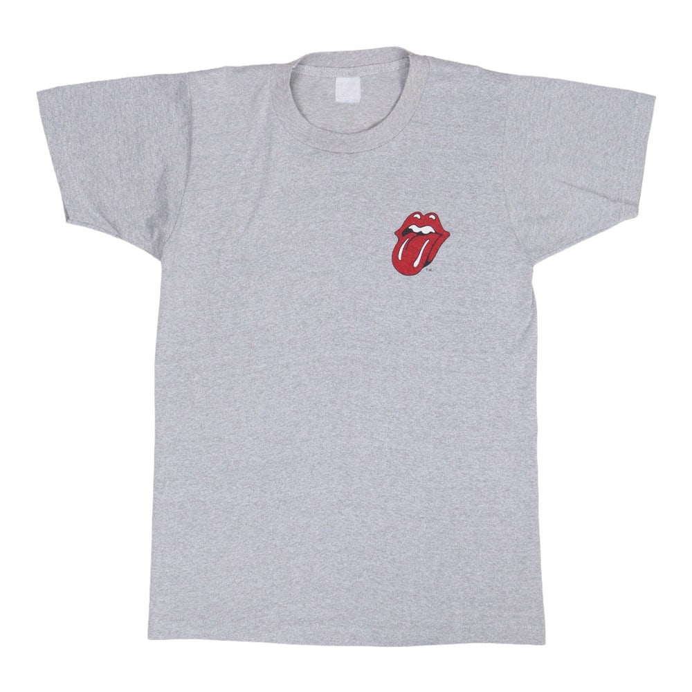 Vintage 1981 Rolling Stones New Orleans Tour Graphic T-Shirt Gray Size Medium (1 of 5)