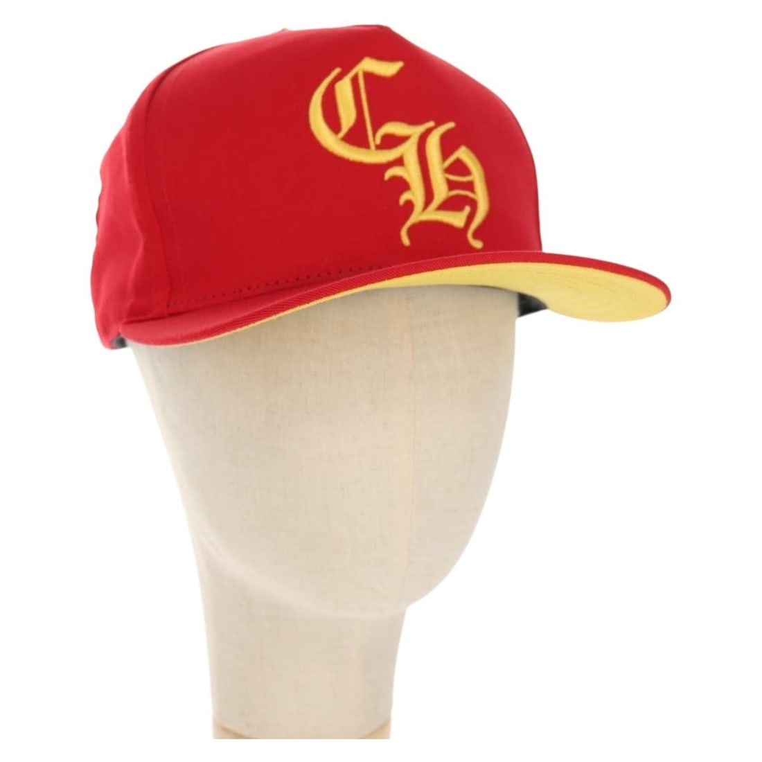 Chrome Hearts Red Cotton Cross Ball Cap Authentic USA: Chrome Hearts Red Cotton Cross Ball Cap Authentic USA Elevate your streetwear collection with the Chrome Hearts Cross Ball Cap, crafted from high-quality cotton in a vibrant red color. This stylish ca