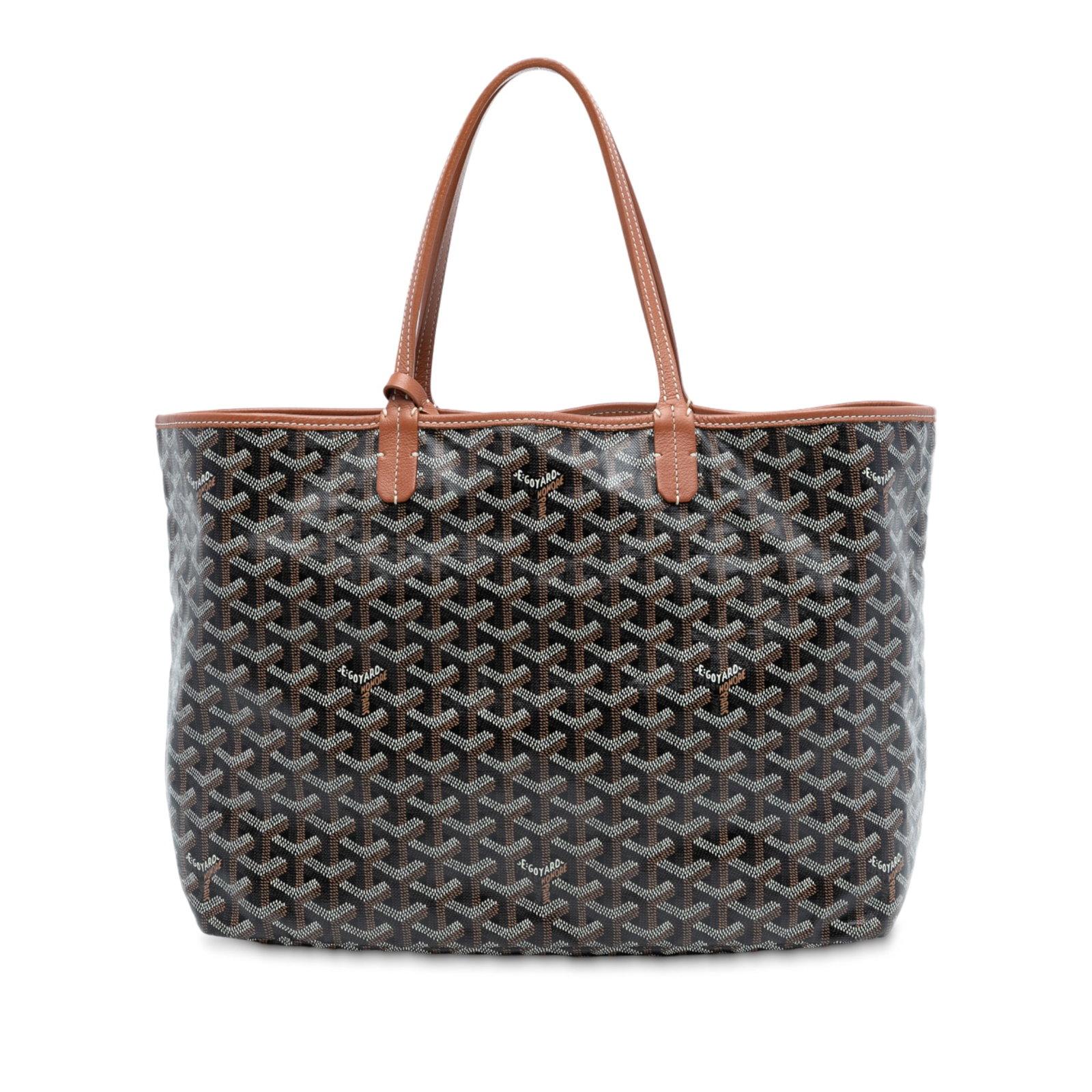 Goyard Saint Louis PM Tote with Leather Trim and Pouch (1 of 8)