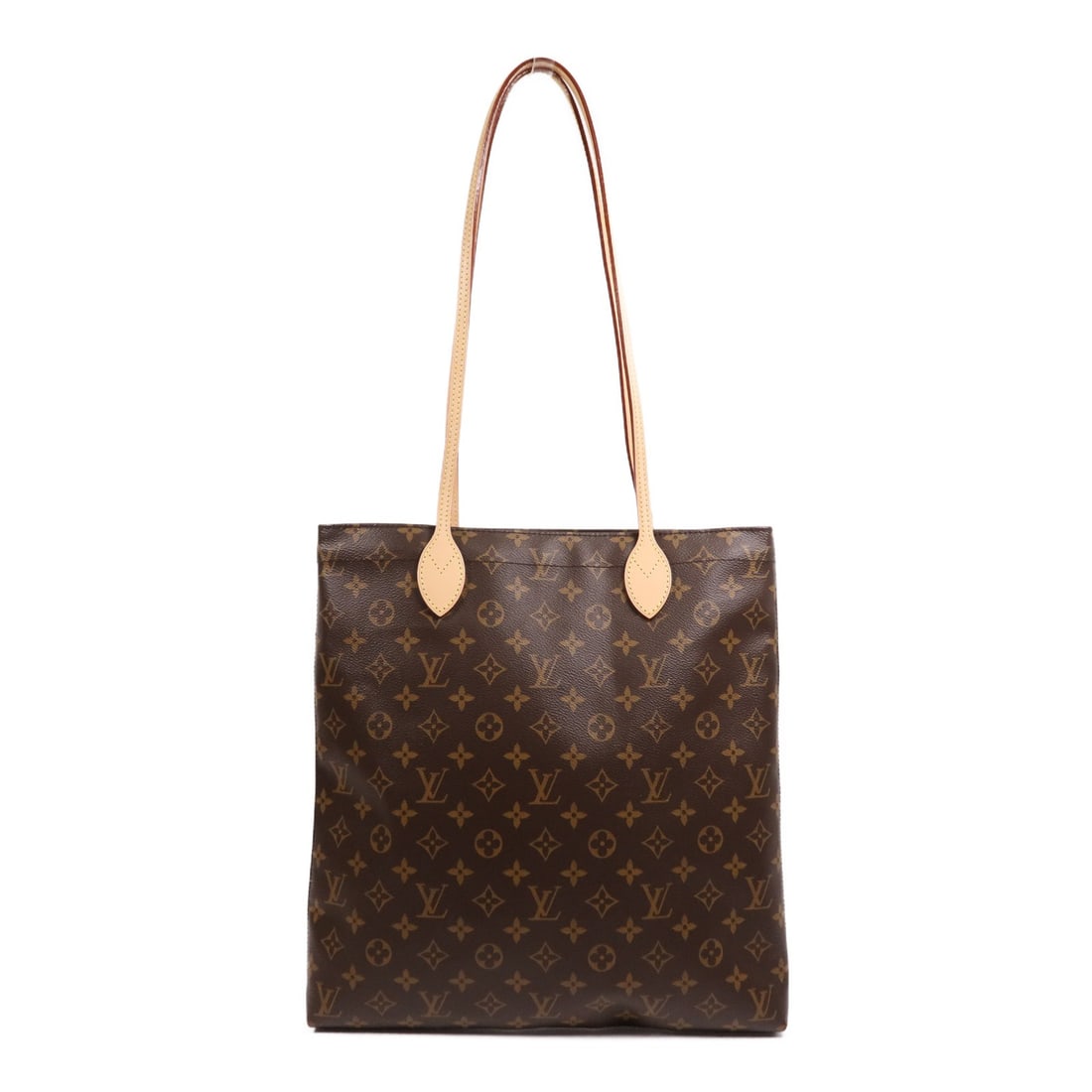 LOUIS VUITTON Carry It Shoulder Bag M45199 Brown Monogram GHW: LOUIS VUITTON Carry It Shoulder Bag M45199 Brown Monogram GHW This elegant Louis Vuitton Carry It Shoulder Bag features the iconic Monogram pattern in a rich brown color. Crafted from durable PVC coat