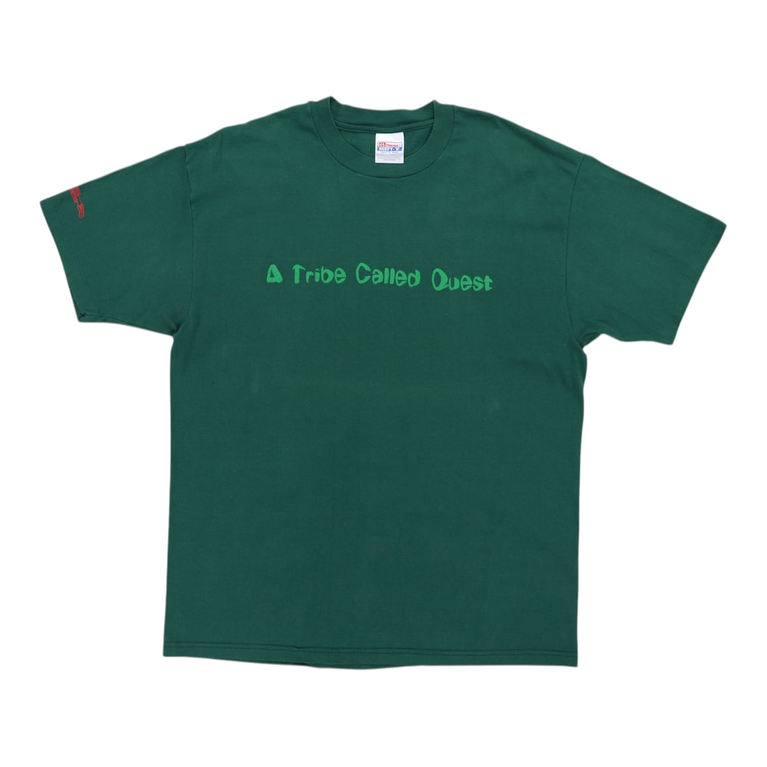 Vintage 1996 A Tribe Called Quest Cornell Crew Green Cotton Shirt (1 of 6)