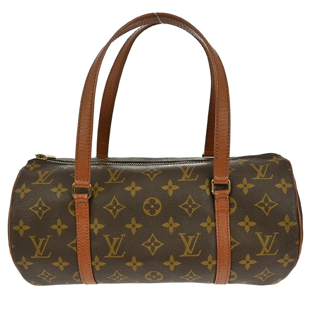Louis Vuitton Papillon 30 Monogram Canvas Medium Brown Handbag M51365: Louis Vuitton Papillon 30 Monogram Canvas Medium Brown Handbag M51365 This Louis Vuitton Papillon 30 handbag features the iconic monogram canvas exterior with brown leather double handles and a zip cl