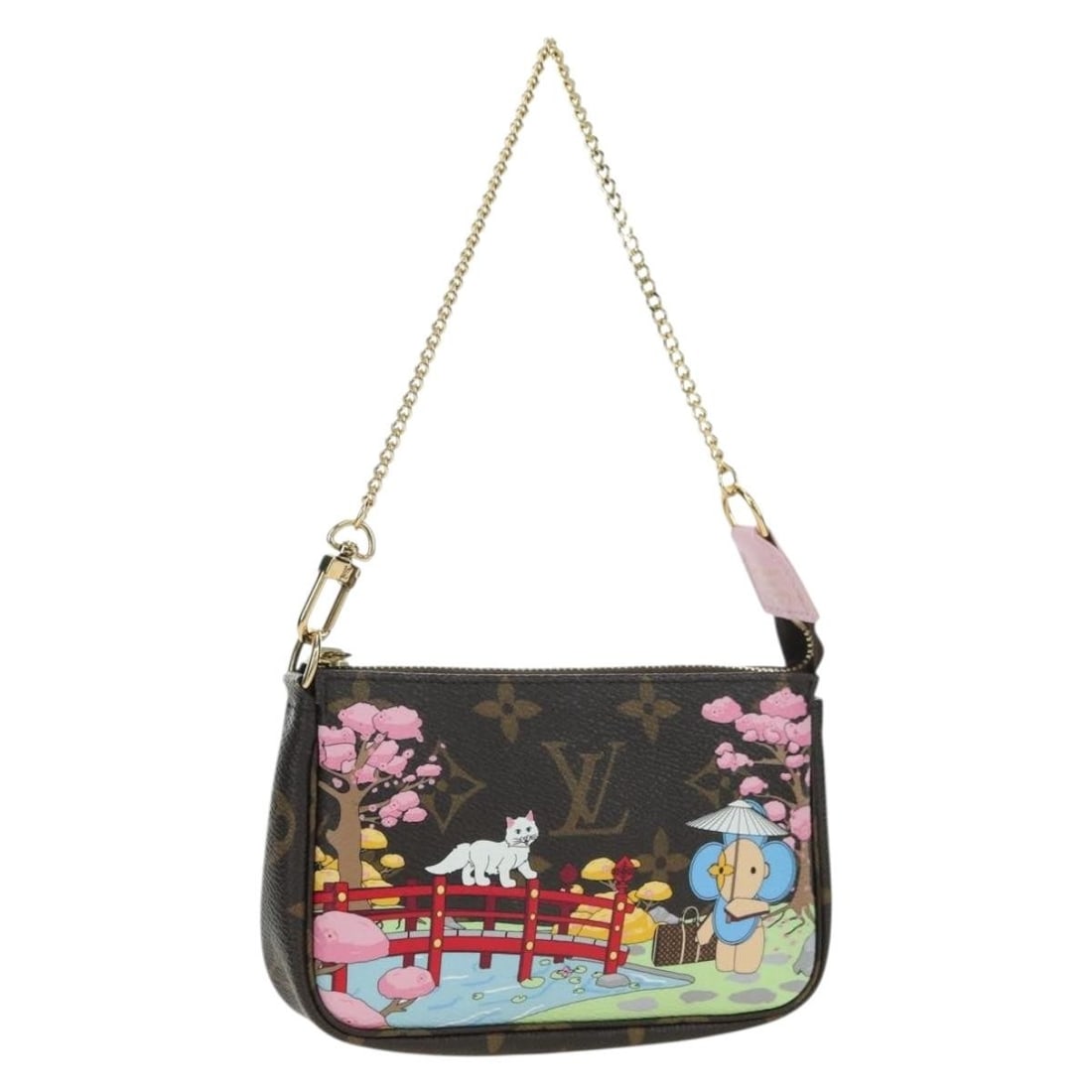 Louis Vuitton Vivienne Monogram Canvas Mini Pochette Pouch M45905 (1 of 18)
