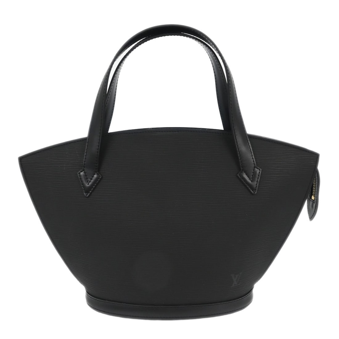 Louis Vuitton Saint Jacques Black Epi Leather Medium Vintage Tote Bag: Louis Vuitton Saint Jacques Black Epi Leather Medium Vintage Tote Bag This Louis Vuitton Saint Jacques tote handbag features a black Epi leather exterior and a medium-sized structured silhouette. Desi