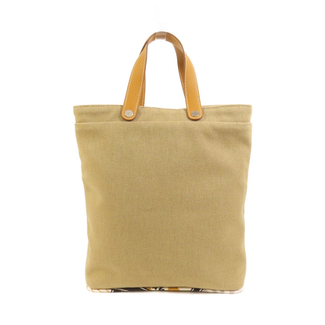 Hermes Petit H Canvas Tote in Beige France: Hermes Petit H Canvas Tote in Beige France This Hermes Petit H tote bag is crafted from beige canvas and designed for women. It features a spacious main compartment, making it suitable for everyday us