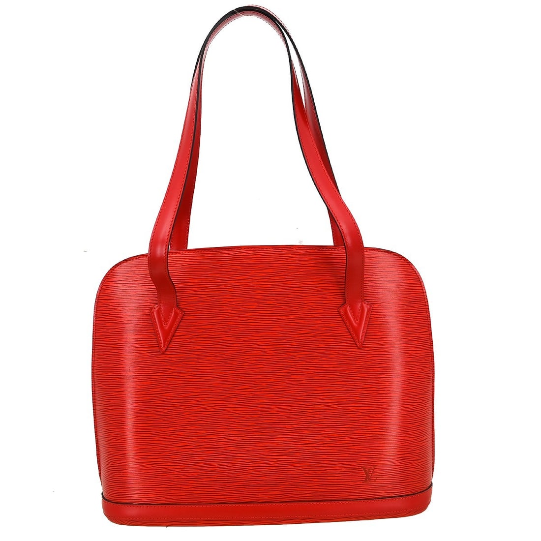 Louis Vuitton Lussac Red Epi Leather Medium Shoulder Bag M52287 (1 of 11)