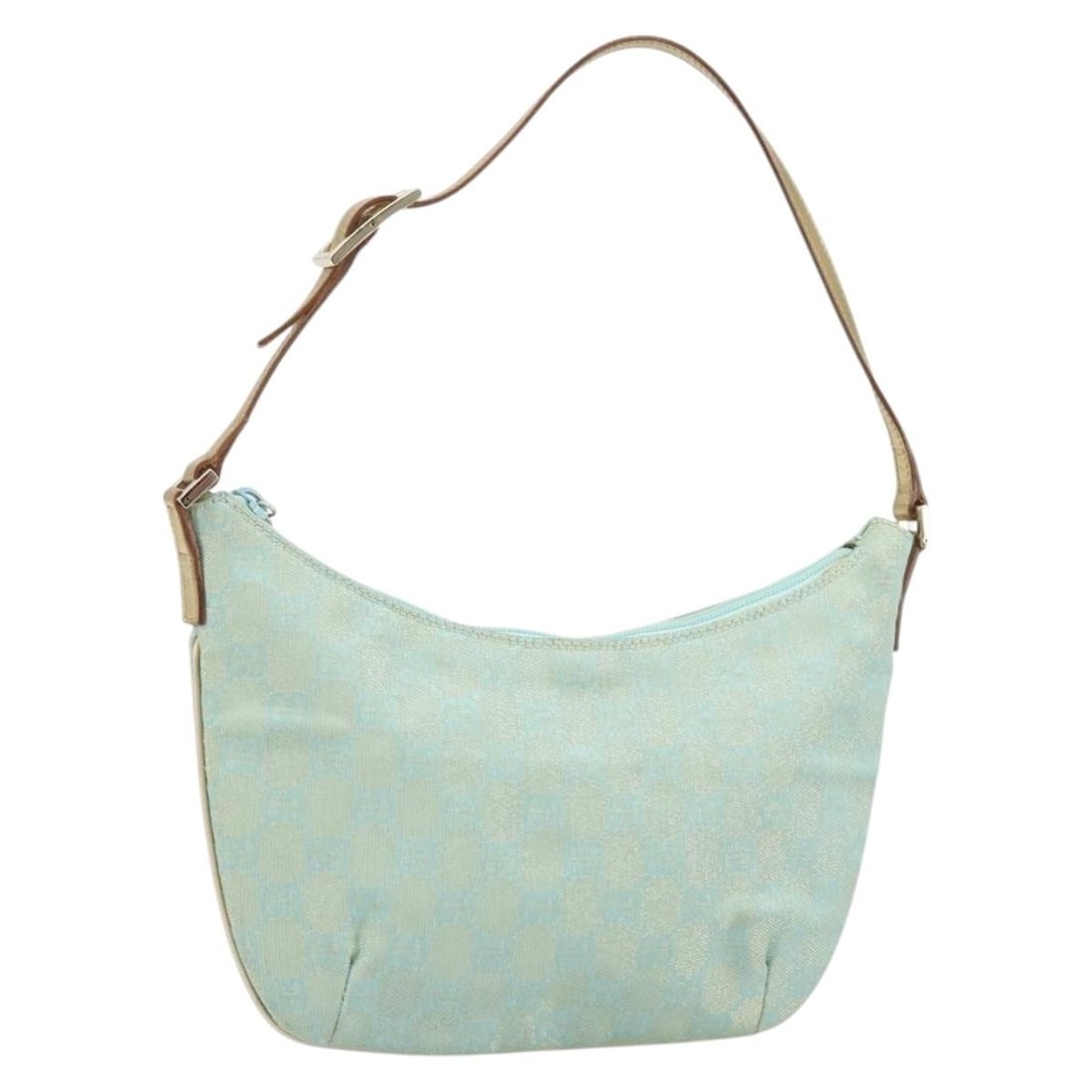 Gucci GG Canvas Green and Gold Women's Shoulder Bag with Dust Bag: Gucci GG Canvas Green and Gold Women's Shoulder Bag with Dust Bag This authentic GUCCI GG Canvas Shoulder Bag features a green and gold color scheme with the iconic GG canvas exterior. Designed for wo
