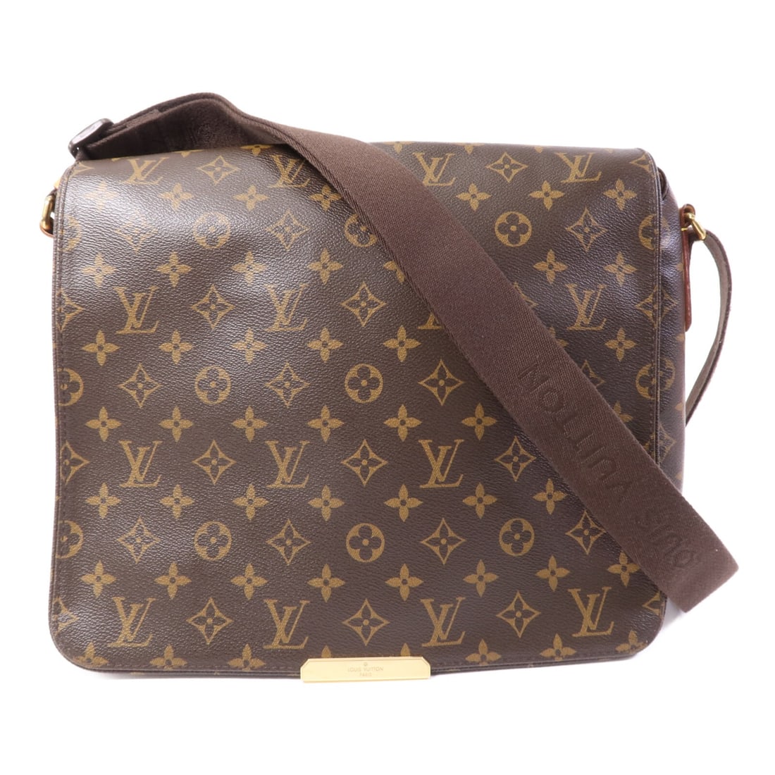 Louis Vuitton Valmy MM Monogram Brown Shoulder Bag with Gold Tone Hardware: Louis Vuitton Valmy MM Monogram Brown Shoulder Bag with Gold Tone Hardware This Louis Vuitton Valmy MM shoulder bag features the iconic Monogram pattern in brown PVC coated canvas with gold-tone hardw