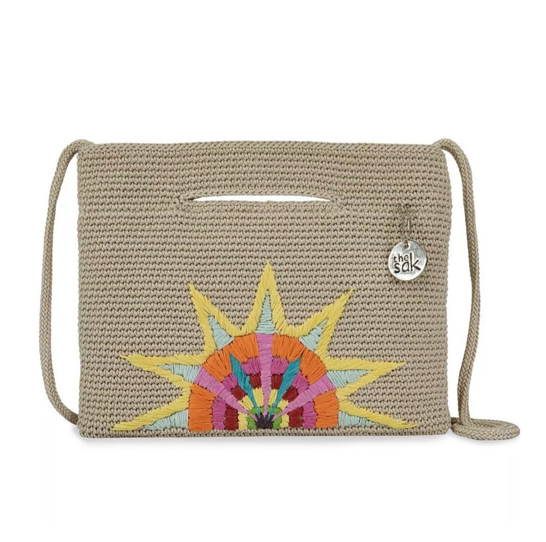The Sak Back to Bali Eco-Friendly Crochet Crossbody Bag: The Sak Back to Bali Eco-Friendly Crochet Crossbody Bag The Sak Women's Back to Bali Crochet Convertible Crossbody is a stylish and eco-friendly accessory, perfect for daily use. This small-sized bag 
