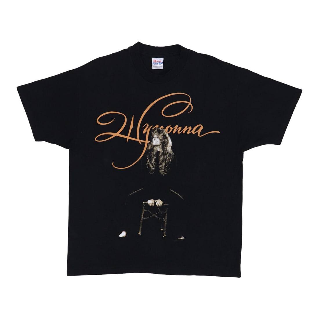 Vintage 1996 Wynonna Judd Revelations Tour Black Cotton T-Shirt Extra Large: Vintage 1996 Wynonna Judd Revelations Tour Black Cotton T-Shirt Extra Large This is an original vintage 1996 Wynonna Judd Revelations World Tour shirt. It features both front and back graphics and is 