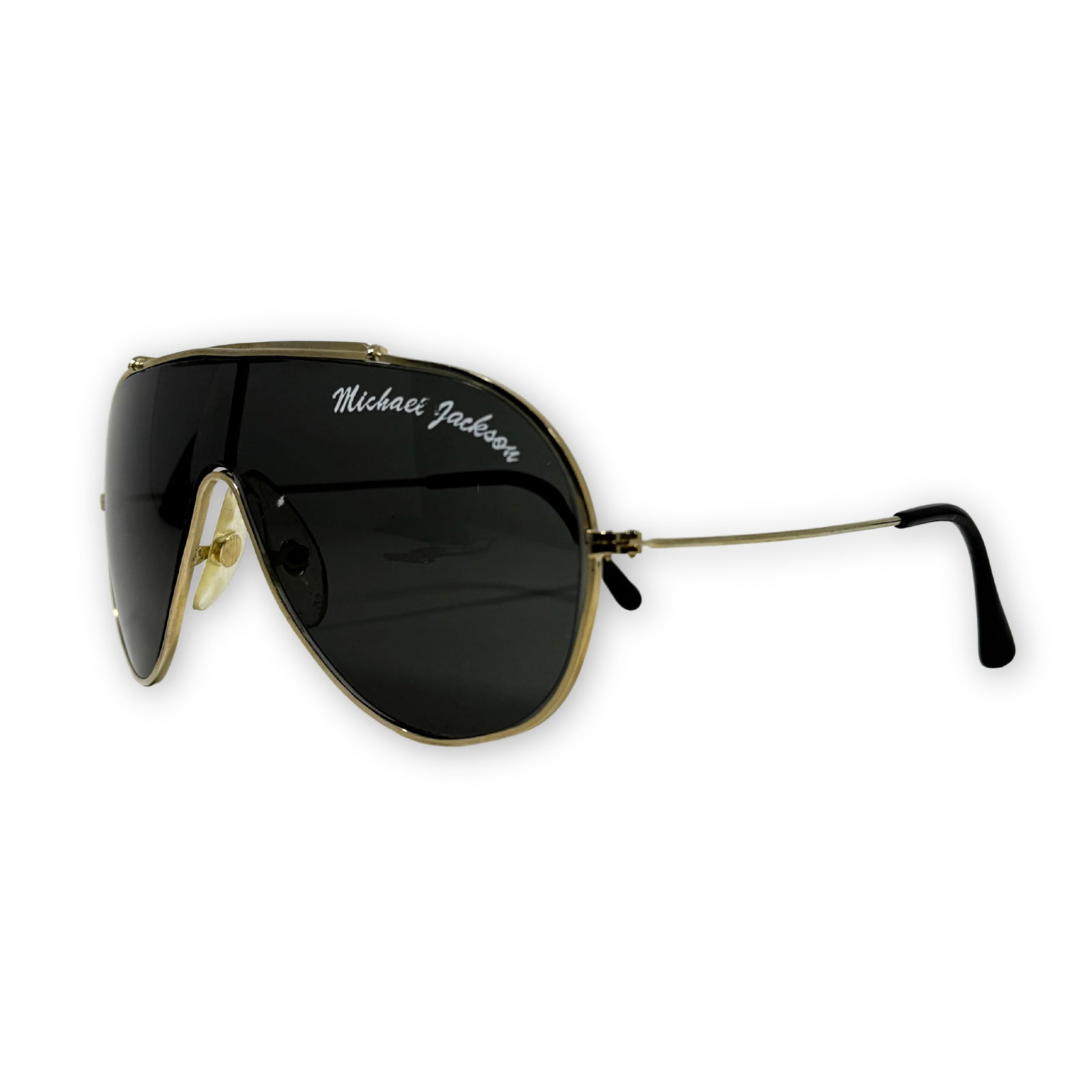 Gold Frame Sunglasses from 1984 Michael Jackson Victory Tour (1 of 3)