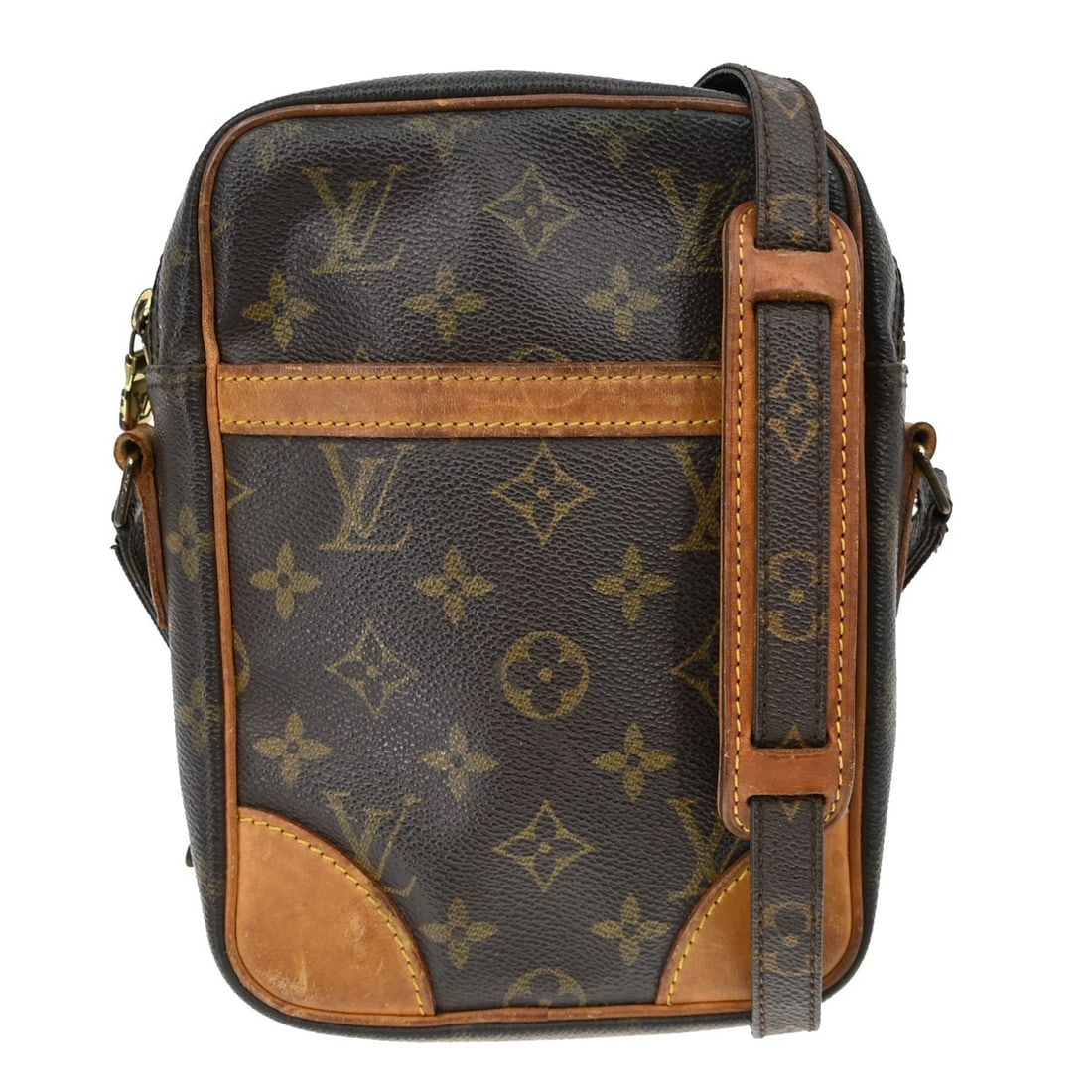 Louis Vuitton Danube Monogram Canvas Crossbody Shoulder Bag M45266 (1 of 18)