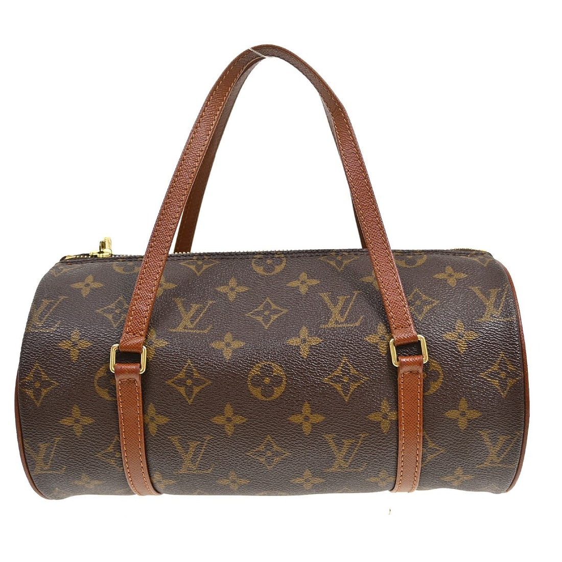 Louis Vuitton Papillon 26 Monogram Vintage Top Handle Bag: Louis Vuitton Papillon 26 Monogram Vintage Top Handle Bag This vintage Louis Vuitton Papillon 26 handbag features the iconic monogram canvas leather exterior and a classic top handle design. The bag i
