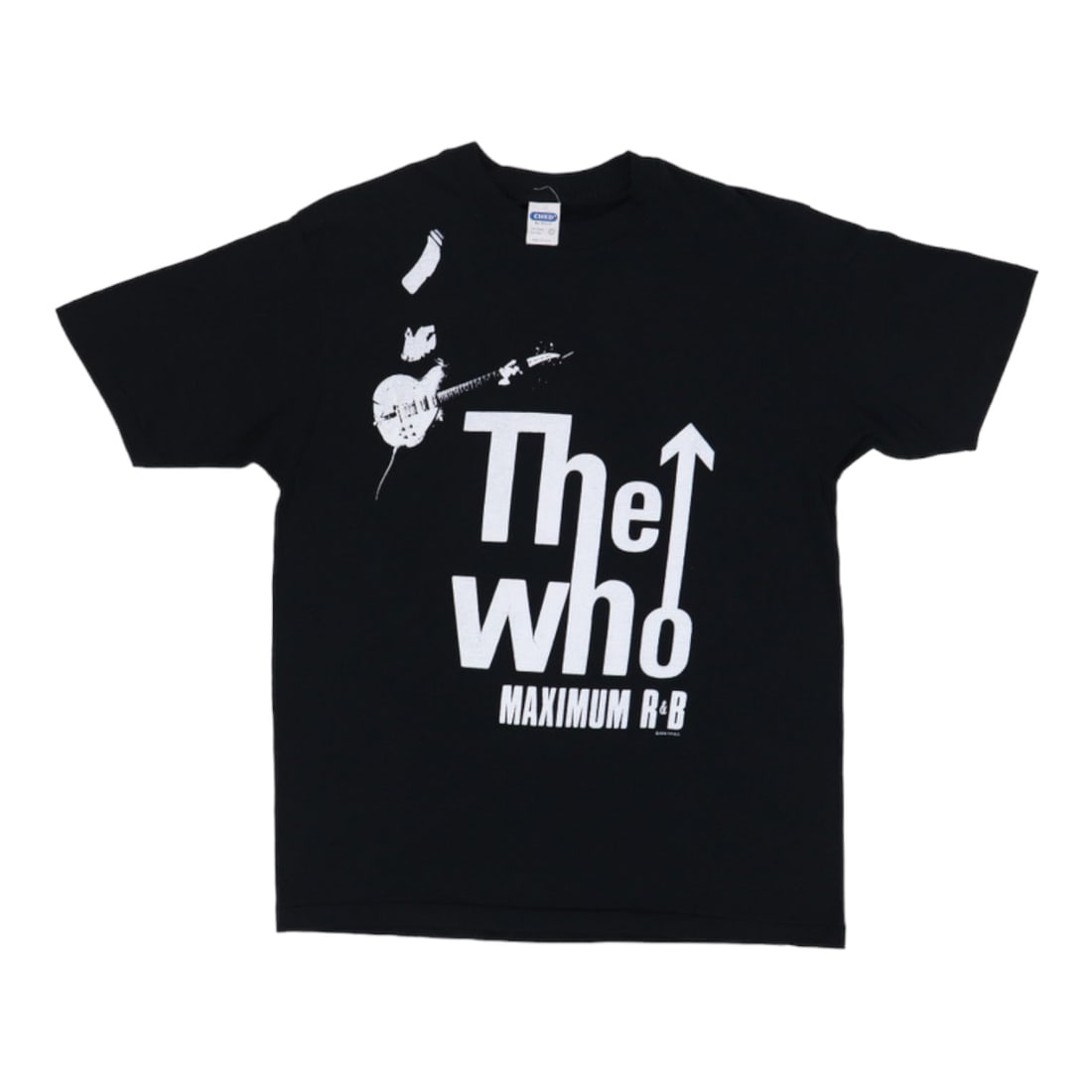 Vintage 1989 The Who Tour Black Cotton Shirt Extra Large: Vintage 1989 The Who Tour Black Cotton Shirt Extra Large This is an original vintage 1989 The Who Maximum R&B Kids Are Alright Tour shirt featuring both front and back graphics. The shirt is made of 1