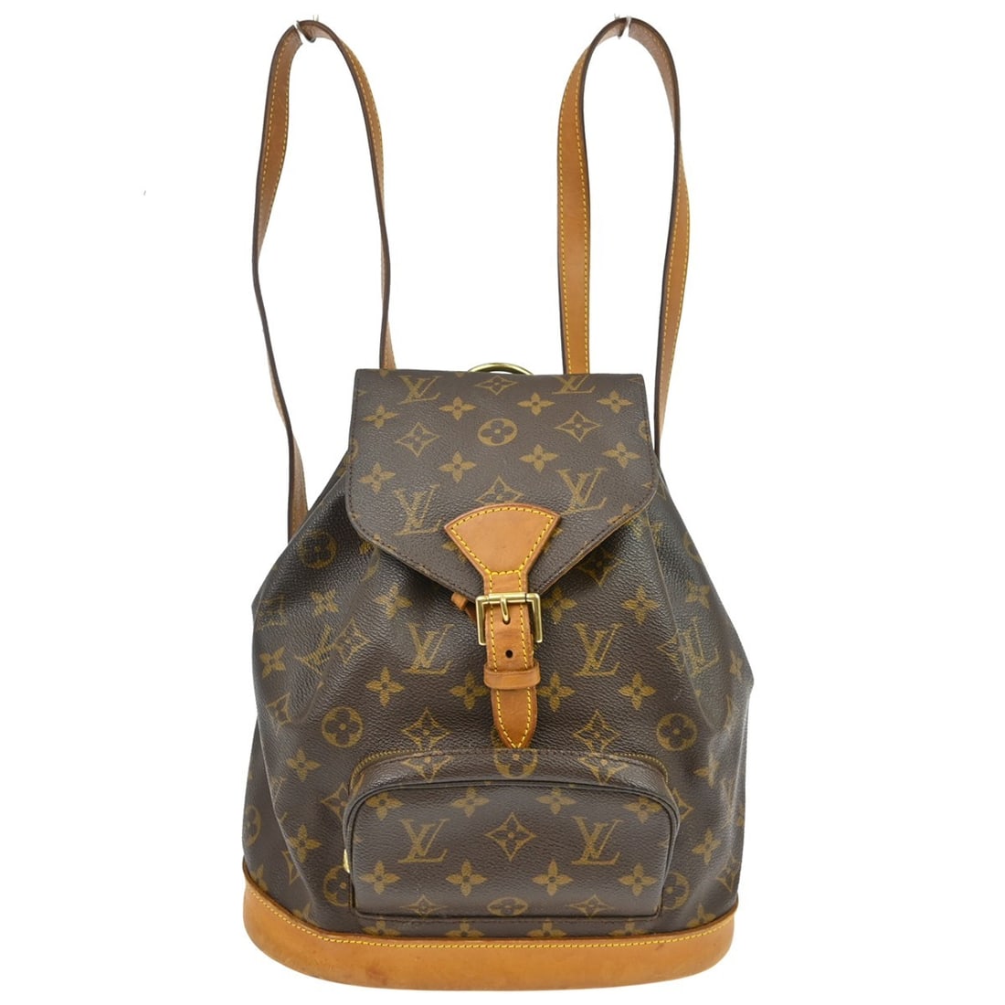 Louis Vuitton Montsouris MM Monogram Canvas Medium Backpack Brown (1 of 17)