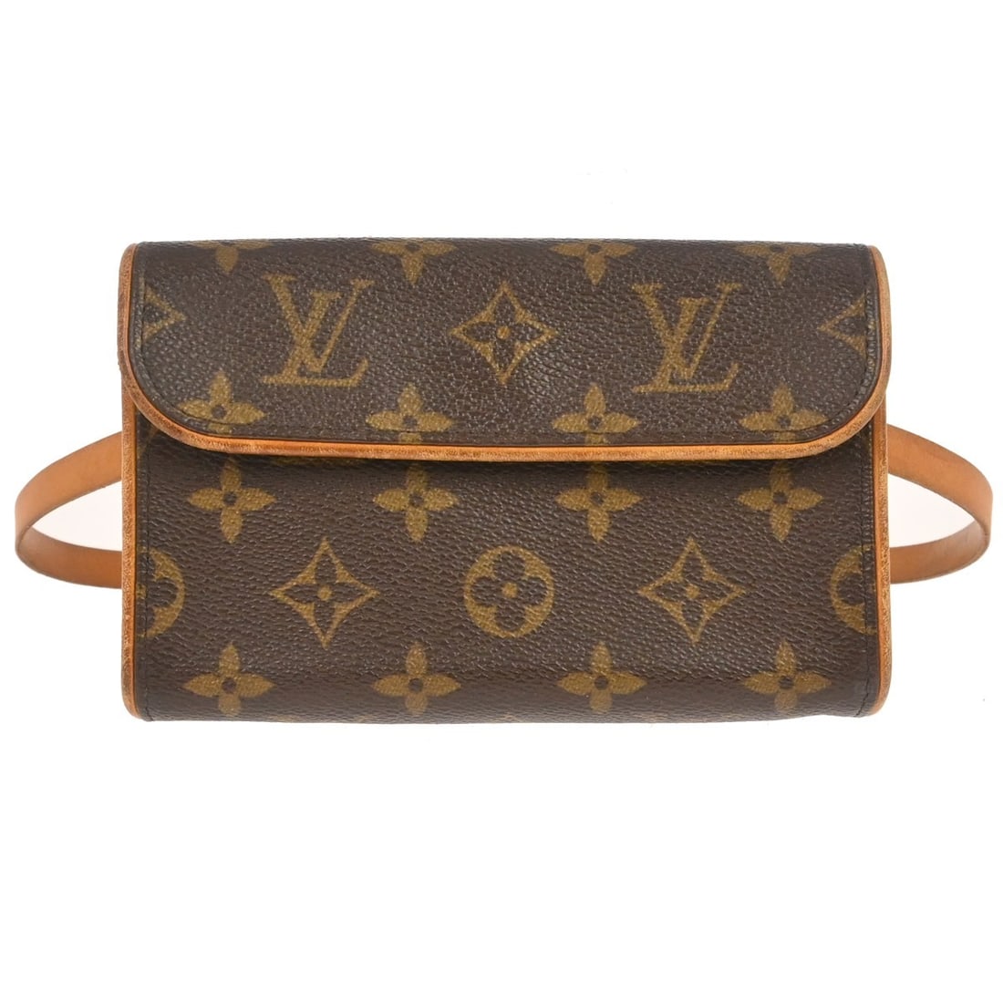 Louis Vuitton Pochette Florentine Monogram Canvas Small Bum Bag M51855: Louis Vuitton Pochette Florentine Monogram Canvas Small Bum Bag M51855 This Louis Vuitton Pochette Florentine Bum Bag features the iconic monogram canvas leather exterior with a brown color scheme and